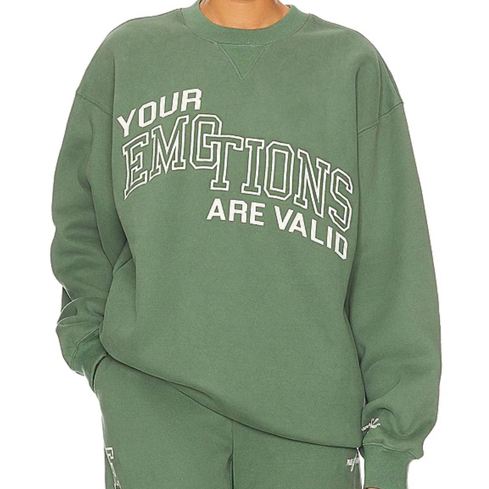 The Mayfair Group - “Your Emotions are Valid” Crewneck S/M